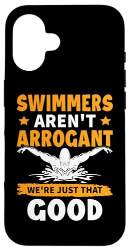 Schwimmer sind nicht arrogant, wir sind einfach so gut Hülle für iPhone 16 Schwimmer sind nicht arrogant, wir sind einfach so gut Hülle für iPhone 16 von Motivational Triathlon Athlete Designs For Sport