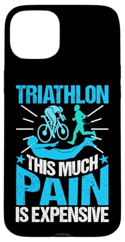 Triathlon: So viel Schmerz ist teuer Hülle für iPhone 15 Plus Triathlon: So viel Schmerz ist teuer Hülle für iPhone 15 Plus von Motivational Triathlon Athlete Designs For Sport
