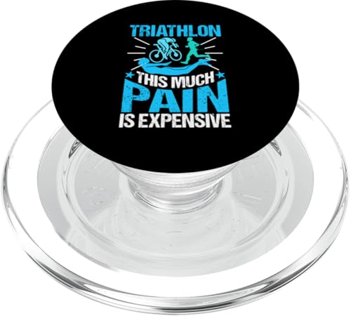 Triathlon: So viel Schmerz ist teuer PopSockets PopGrip für MagSafe Triathlon: So viel Schmerz ist teuer PopSockets PopGrip für MagSafe von Motivational Triathlon Athlete Designs For Sport