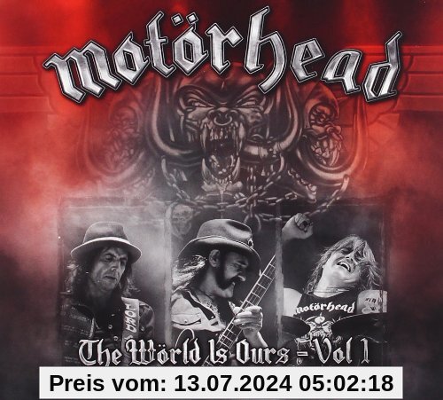 Motörhead - The Wörld is Ours Vol. 1: Everywhere Further Than Everyplace Else  (+ 2 CDs) von Motörhead