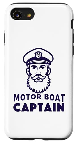Motorboot Kapitän Outfit und Maritimes Herren Boot Design Hülle für iPhone SE (2020) / 7 / 8 von Motorboot Bekleidung und Maritime Nautische Grafik