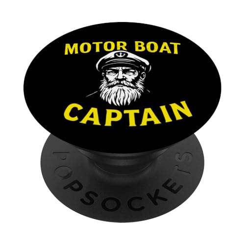 Motorboot Kapitän Outfit und Maritimes Herren Boot Design PopSockets Klebender PopGrip Motorboot Kapitän Outfit und Maritimes Herren Boot Design PopSockets Klebender PopGrip von Motorboot Bekleidung und Maritime Nautische Grafik