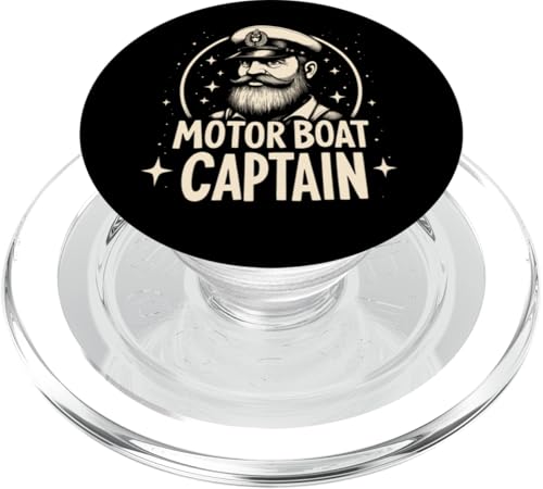 Motorboot Kapitän Outfit und Maritimes Herren Boot Design PopSockets PopGrip für MagSafe Motorboot Kapitän Outfit und Maritimes Herren Boot Design PopSockets PopGrip für MagSafe von Motorboot Bekleidung und Maritime Nautische Grafik