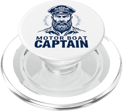 Motorboot Kapitän Outfit und Maritimes Herren Boot Design PopSockets PopGrip für MagSafe Motorboot Kapitän Outfit und Maritimes Herren Boot Design PopSockets PopGrip für MagSafe von Motorboot Bekleidung und Maritime Nautische Grafik