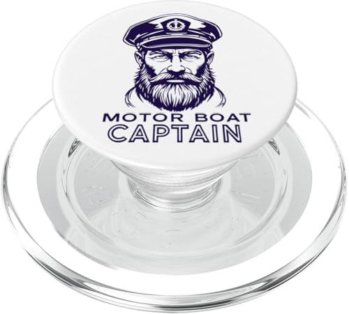 Motorboot Kapitän Outfit und Maritimes Herren Boot Design PopSockets PopGrip für MagSafe Motorboot Kapitän Outfit und Maritimes Herren Boot Design PopSockets PopGrip für MagSafe von Motorboot Bekleidung und Maritime Nautische Grafik