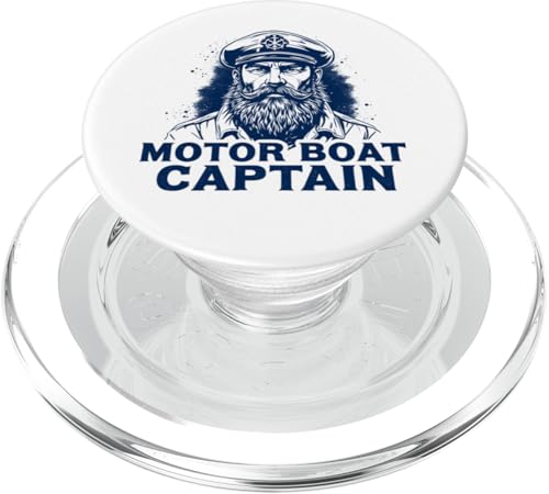 Motorboot Kapitän Outfit und Maritimes Herren Boot Design PopSockets PopGrip für MagSafe Motorboot Kapitän Outfit und Maritimes Herren Boot Design PopSockets PopGrip für MagSafe von Motorboot Bekleidung und Maritime Nautische Grafik