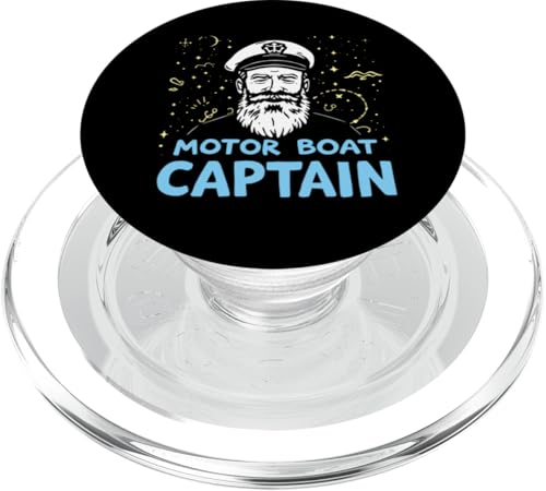 Motorboot Kapitän Outfit und Maritimes Herren Boot Design PopSockets PopGrip für MagSafe Motorboot Kapitän Outfit und Maritimes Herren Boot Design PopSockets PopGrip für MagSafe von Motorboot Bekleidung und Maritime Nautische Grafik