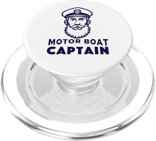 Motorboot Kapitän Outfit und Maritimes Herren Boot Design PopSockets PopGrip für MagSafe Motorboot Kapitän Outfit und Maritimes Herren Boot Design PopSockets PopGrip für MagSafe von Motorboot Bekleidung und Maritime Nautische Grafik