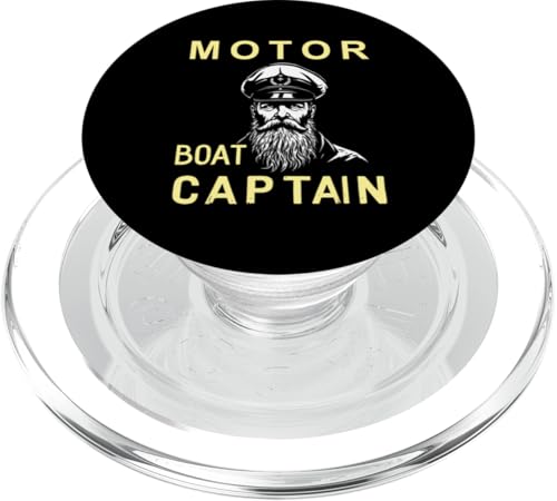 Motorboot Kapitän Outfit und Maritimes Herren Boot Design PopSockets PopGrip für MagSafe Motorboot Kapitän Outfit und Maritimes Herren Boot Design PopSockets PopGrip für MagSafe von Motorboot Bekleidung und Maritime Nautische Grafik