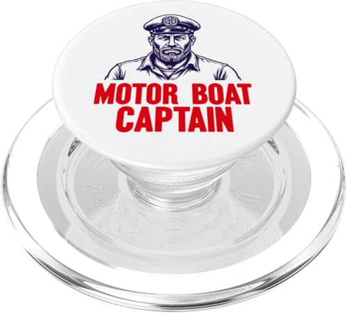 Motorboot Kapitän Outfit und Maritimes Herren Boot Design PopSockets PopGrip für MagSafe Motorboot Kapitän Outfit und Maritimes Herren Boot Design PopSockets PopGrip für MagSafe von Motorboot Bekleidung und Maritime Nautische Grafik