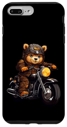 Hülle für iPhone 7 Plus/8 Plus Bär Motorradfahrer / Motorrad Bären Hülle für iPhone 7 Plus/8 Plus Bär Motorradfahrer / Motorrad Bären von Motorcycle Fans