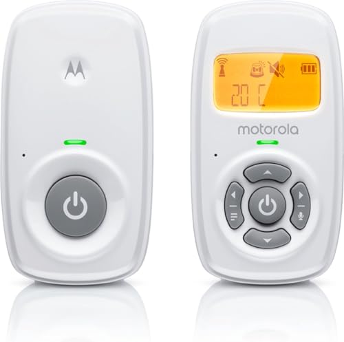 Motorola Baby MBP24 Audio Baby Monitor mit Raumtemperaturanzeige, hochempfindliches Mikrofon und Zwei-Wege-Talk - UK EDITION Motorola Baby MBP24 Audio Baby Monitor mit Raumtemperaturanzeige, hochempfindliches Mikrofon und Zwei-Wege-Talk - UK EDITION von Motorola Nursery