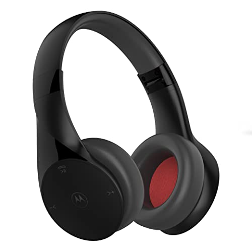 Motorola Sound MOTO XT500 / Escape - Bluetooth Kopfhörer 15Std. - Multipoint Technologie - Klappbar - Siri und Google Assistant kompatibel - Schwarz von Motorola Sound