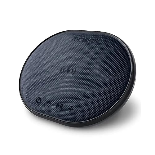 Motorola Sound ROKR 500 Kabelloser 3-in-1 Lautsprecher mit Ladestation - IPX6 Wasserdicht - Schwarz - Bluetooth von Motorola Sound