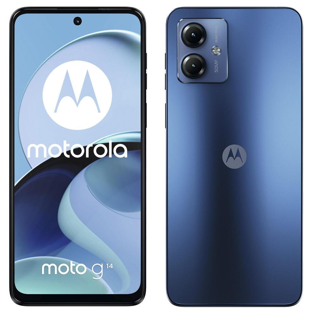 MOTOROLA Smartphone g14 Dual-SIM 128GB blau von Motorola
