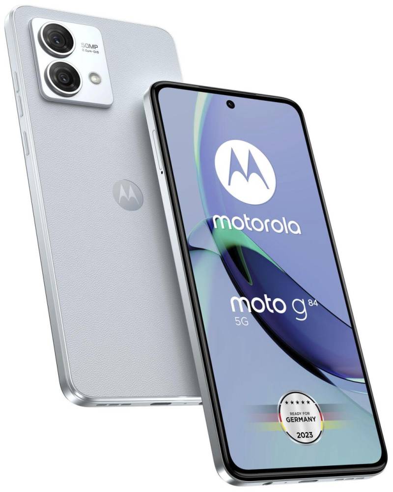MOTOROLA Smartphone g84 5G Dual-SIM 256GB hellblau von Motorola