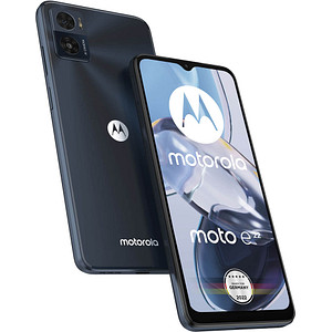 MOTOROLA moto e22 Dual-SIM-Smartphone schwarz 32 GB von Motorola