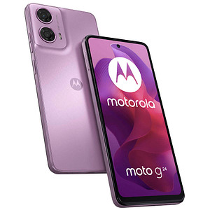 MOTOROLA moto g24 Dual-SIM-Smartphone pink 128 GB von Motorola