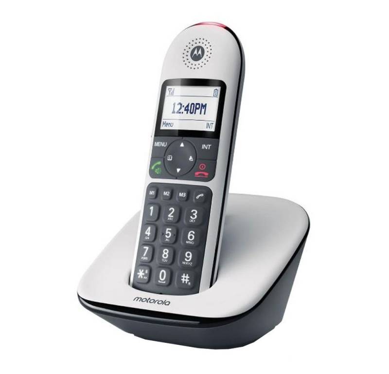Motorola CD5001 DECT-Telefon weiß Festnetztelefon von Motorola