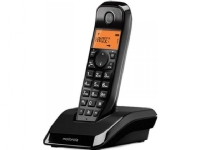 Motorola Digital Cordless Telephone | S1201B | Built-in display | Black von Motorola