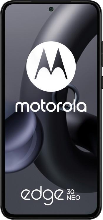 Motorola Edge 30 Neo - 5G Smartphone - Dual-SIM - RAM 8GB / Interner Speicher 128GB - pOLED-Display - 16,00cm (6,28) - 2400 x 1080 Pixel (120 Hz) - 2 x Rückkamera 64 MP, 13 MP - front camera 32 MP - Black Onyx (PAV00000SE) von Motorola