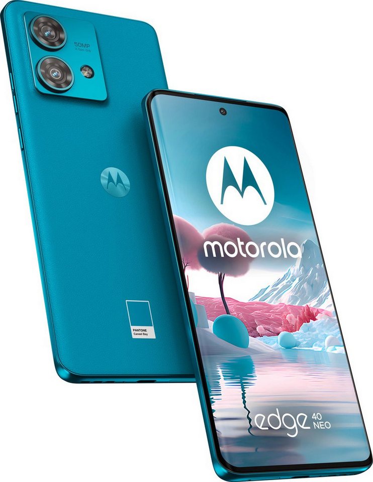 Motorola Edge 40 Neo 5G 12GB 256GB Caneel Bay Smartphone von Motorola