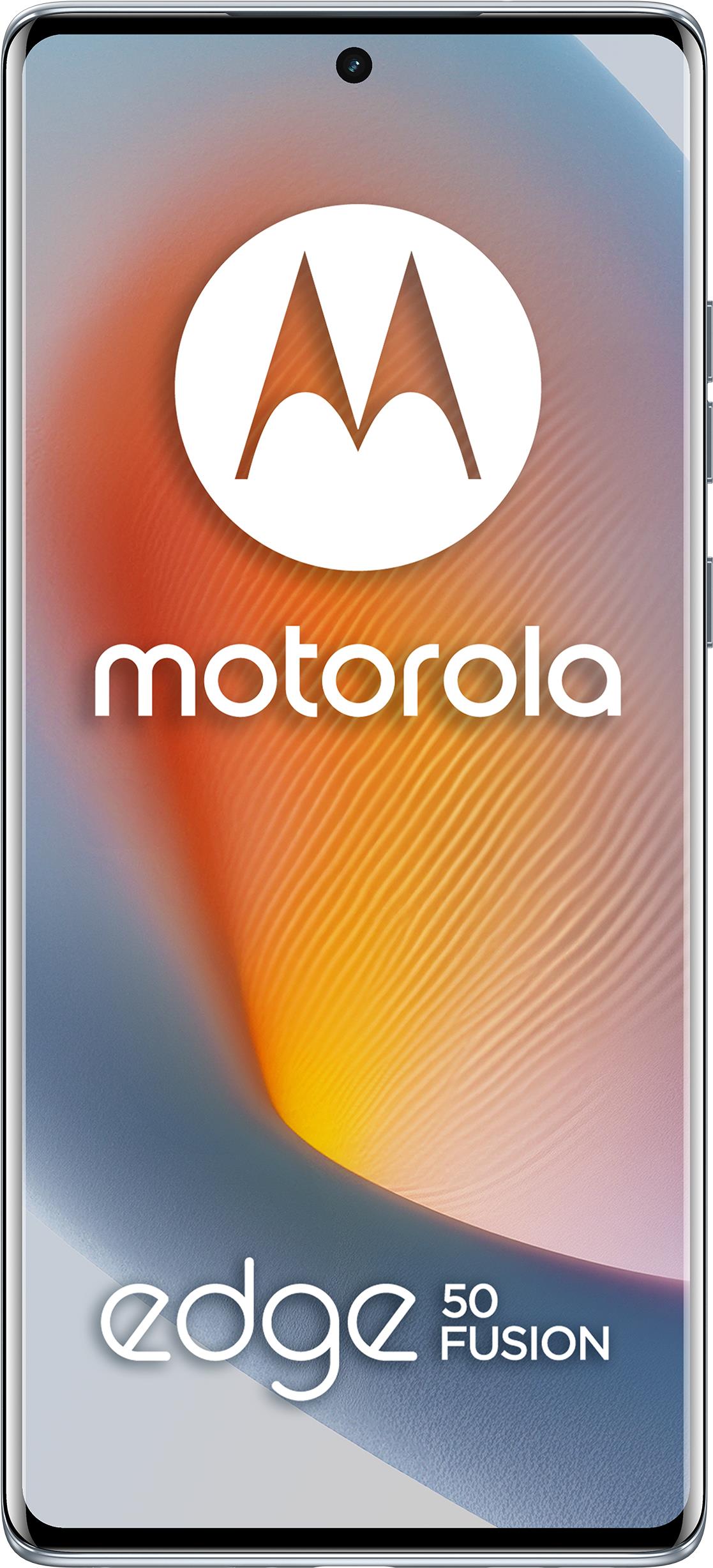 Motorola Edge 50 Fusion - 5G Smartphone - Dual-SIM - RAM 12 GB / Interner Speicher 256 GB - pOLED-Display - 6.7 - 2400 x 1080 Pixel (144 Hz) - 2 x Rückkamera 50 MP, 13 MP - front camera 32 MP - Marshmallow Blue (PB3T0028FR) von Motorola