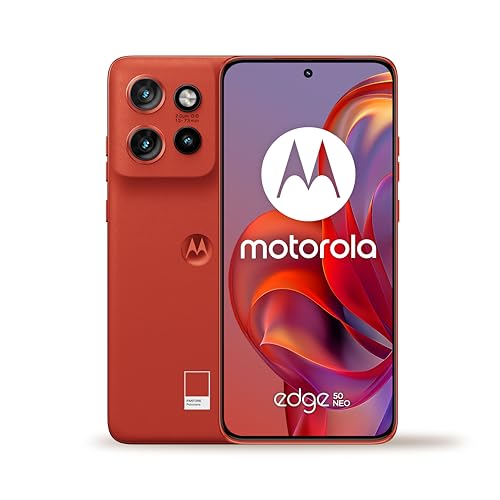 Motorola Edge 50 Neo 5G 12 GB/512 GB Rot (Pantone Poinciana) Dual-SIM von Motorola