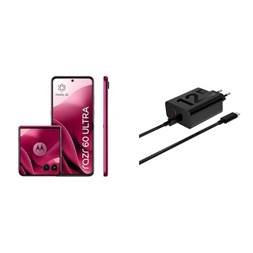 Motorola Edge 60 Fusion Smartphone Pantone Cabaret Charger Duo Motorola Edge 60 Fusion Smartphone Pantone Cabaret Charger Duo von Motorola