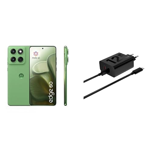 Motorola Edge 60 Fusion Smartphone Pantone Shamrock Charger Duo Motorola Edge 60 Fusion Smartphone Pantone Shamrock Charger Duo von Motorola