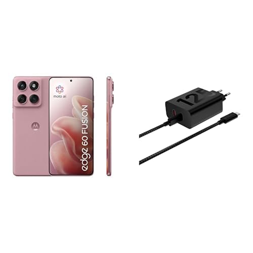 Motorola Edge 60 Fusion Smartphone Pantone Zephyr Charger Duo Motorola Edge 60 Fusion Smartphone Pantone Zephyr Charger Duo von Motorola