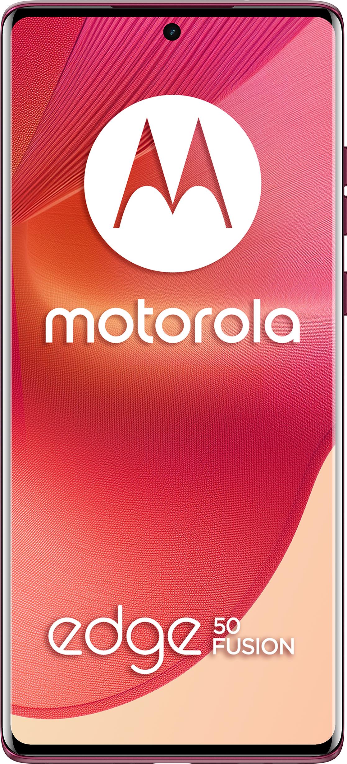 Motorola Edge PB3T0027FR Smartphone 17 cm (6.7) Dual-SIM Android 14 5G USB Typ-C 8 GB 256 GB 5000 mAh Pink (PB3T0027FR) von Motorola