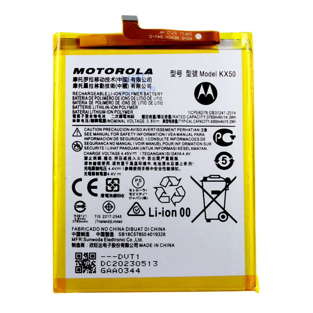 Motorola Li-Polymer Akku KX50 für Motorola Moto G Pro (SB18C57819) von Motorola
