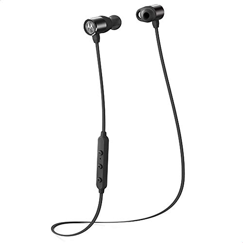 Motorola Lifestyle VerveLoop200 - Kabelloser In-Ear-Kopfhörer - IP54 - Alexa, Siri, Google Assistant - Schwarz von Motorola