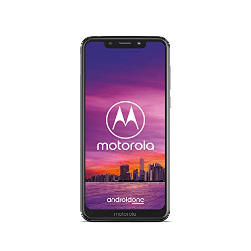 Motorola Mobility moto one Smartphone (14,98 cm (5,9 Zoll), 64 GB interner Speicher, 4 GB RAM, Android one ) Weiß, inkl. Schutzcover von Motorola