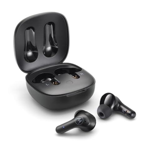 Motorola Moto Buds 135 Kopfhörer Kabellos Bluetooth - Kabellose Kopfhörer mit Bluetooth 5.2 - Wasserbeständige In Ear Ohrhörer - Earbuds bis zu 18 Stunden Wiedergabezeit - Schwarz von Motorola