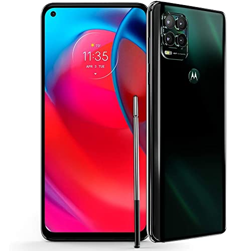 Motorola Moto G Stylus 5G | 2021 | 2-Tage-Akku | entsperrt | hergestellt für die USA 4/128 GB | 48-MP-Kamera | kosmischer Smaragd von Motorola