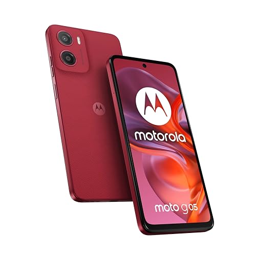 Motorola moto G05 128GB/4GB RAM Dual-SIM plum-red von Motorola