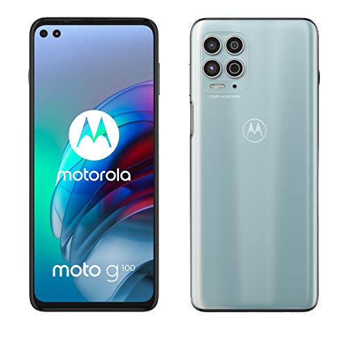 Motorola Moto G100 - Smartphone 128GB, 8GB RAM, Dual SIM, Iridescent Sky von Motorola