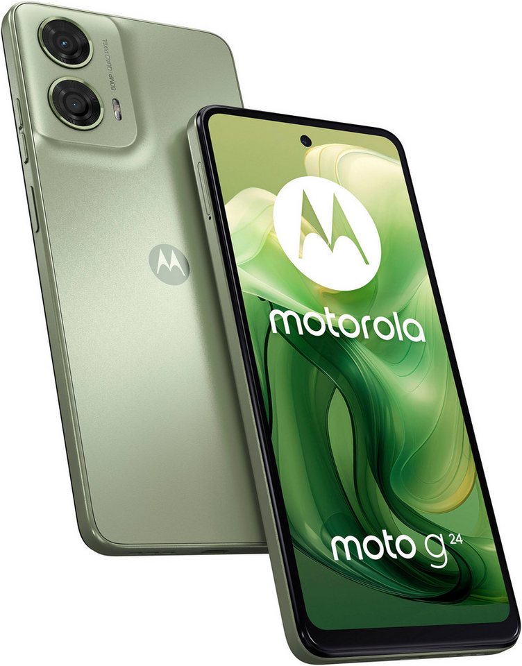 Motorola Moto G24 Smartphone (16,66 cm/6,56 Zoll, 128 GB Speicherplatz, 50 MP Kamera) von Motorola