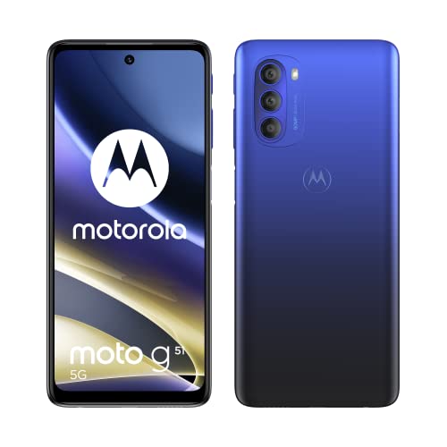 Motorola Moto G51 5G 6.8" FHD+ 4/128GB Blue, black von Motorola