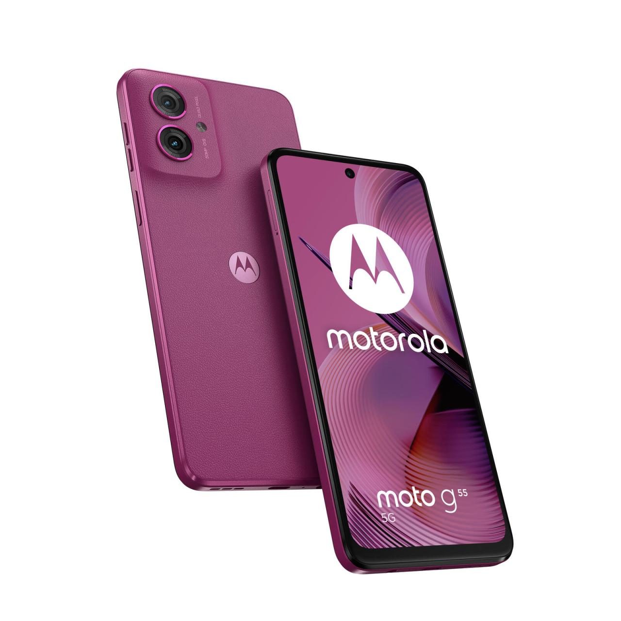 Motorola Moto G55 - 5G Smartphone 8GB/256GB (6.49"), Violett von Motorola