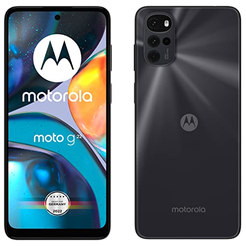 Motorola Moto g22 Smartphone 64 GB 16.5 cm (6.5 Zoll) Schwarz Android™ 12 Dual-SIM von Motorola