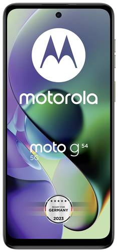 Motorola Moto g54 5G 5G Smartphone 256GB 16.5cm (6.5 Zoll) Mint, Grün Android™ 13 Dual-SIM von Motorola