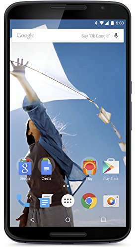Motorola Nexus 6 Smartphone (6 Zoll (15,2 cm) Touch-Display, 32 GB Speicher, Android 5.0 Lollipop) blau von Motorola Mobility
