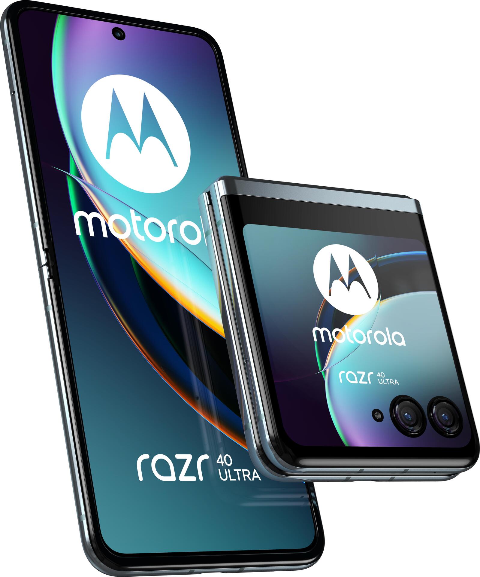 Motorola RAZR 40 Ultra 17,5 cm (6.9 ) Dual-SIM Android 13 5G USB Typ-C 8 GB 256 GB 3800 mAh Blau (PAX40013SE) von Motorola