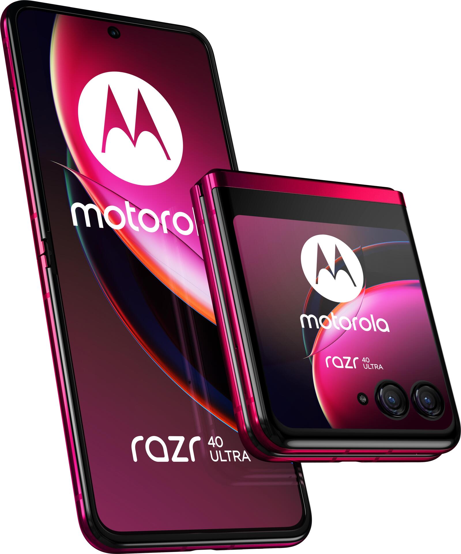 Motorola RAZR 40 Ultra 17,5 cm (6.9 ) Dual-SIM Android 13 5G USB Typ-C 8 GB 256 GB 3800 mAh Magenta (PAX40016SE) von Motorola