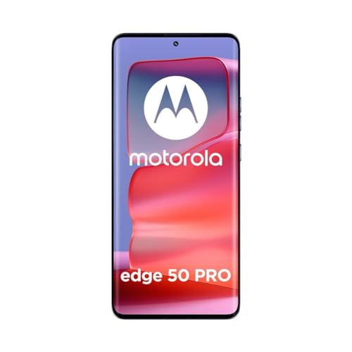Motorola Smartphone Edge 50 Pro, 16,9 cm (6,67 Zoll), Qualcomm Snapdragon 7 Gen 3, 12 GB RAM, 512 GB, Lavendelfarben von Motorola