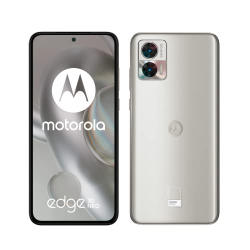 Motorola Smartphone Moto Edge 30 Neo 8+128, Silber von Motorola