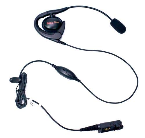 Motorola Solutions PMLN5732A PMLN5732 MagOne Ohrhörer mit Galgenmikrofon und Inline-PTT von Motorola